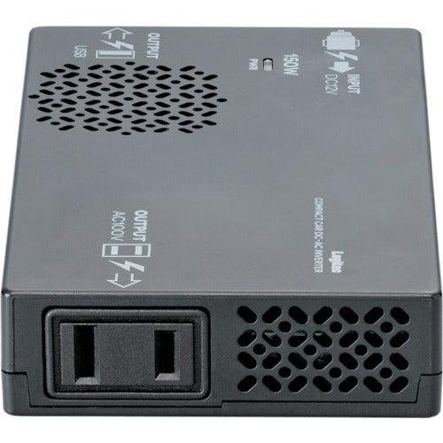 ELECOM DC/AC Inverter for Car with USB Port 150W LPA-CIVT150BK 1pc