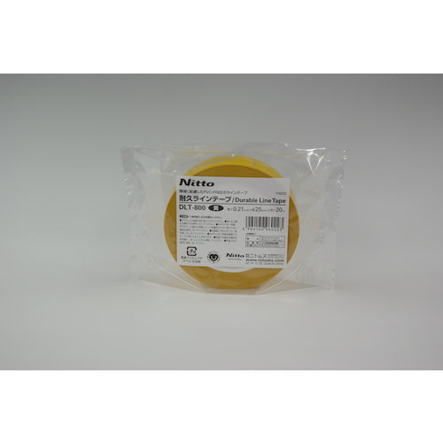 Nitto Heavy Duty Line Tape DLT800 25x20 Yellow Y6022 1 Roll