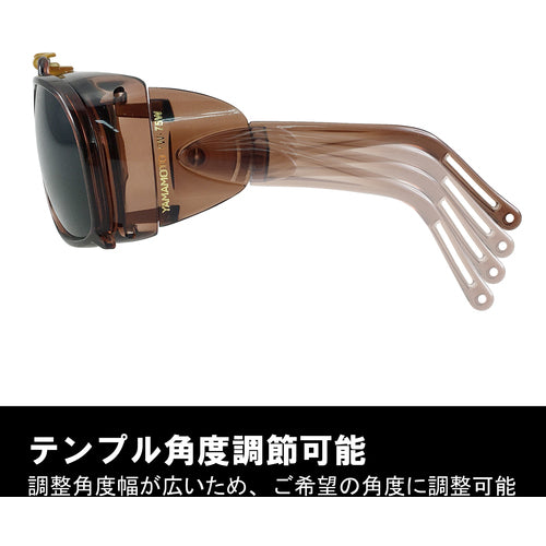ＹＡＭＡＭＯＴＯ　複式上下自在形遮光めがね　YW-75W JIS NSLP 4　1 個