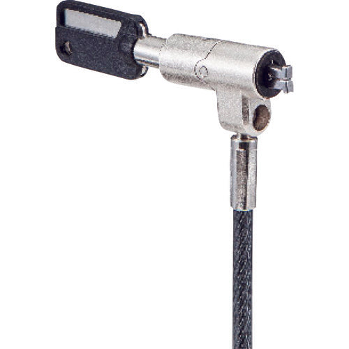 エレコム　セキュリティワイヤーロック　シリンダー錠　ESL-702　1 個