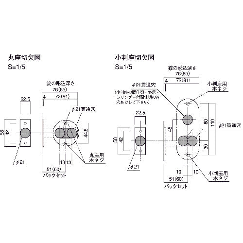 ＭＫ　ＧＭ　レバーハンドル　ＬＩＭＩＴＥＤ　ＴＸＳ−１Ｋ０１　丸座空錠　Ｂ／Ｓ５１　マットブラック　D-9001K01U　1 個