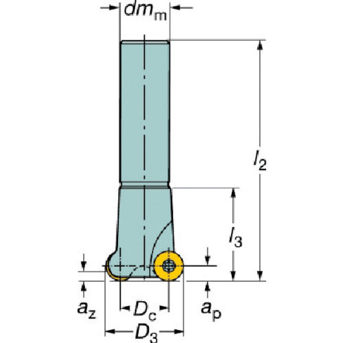 Sandvik CoroMill 200 End Mill (440) R200-015A20-10M 1 piece