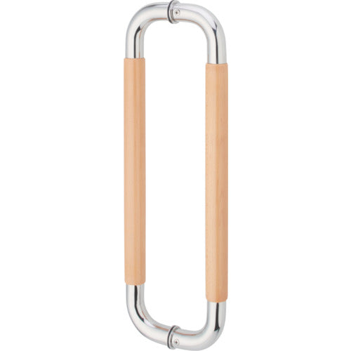 MK 내츄럴 O형 핸들 30X450mm 경면 크롬 라이트 오크 W-5000-45Y 1개