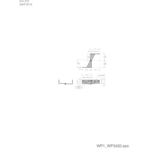 ＳＵＧＡＴＳＵＮＥ　（１７００９０２５８）ＷＰ１Ｌステンレス鋼製ＷＰ型ヒンジ　WP1L　1 個