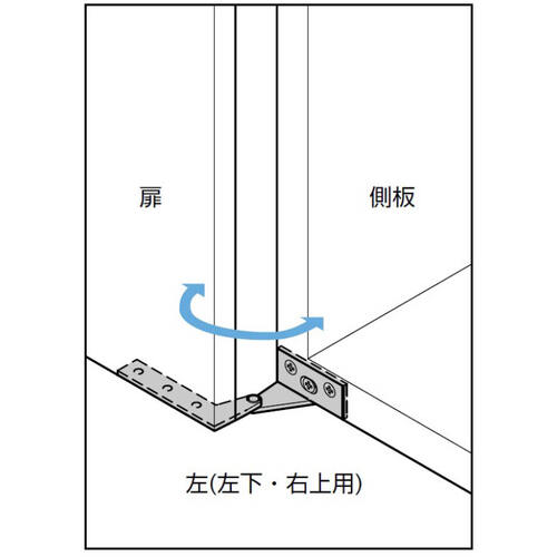 ＳＵＧＡＴＳＵＮＥ　（１７００９０２６４）ＰＬ−６０Ｌステンレス鋼製ＰＬヒンジ　PL-60L　1個