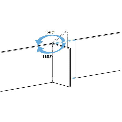 SUGATSUNE (170090803) DA120-5404-01 스프링 자유 경첩 DA120-5404-01 1개