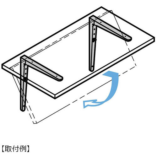 SUGATSUNE (120030091) BTO-300W 접이식 브래킷 BTO-300W 1 개