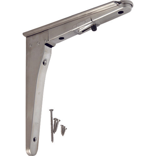 SUGATSUNE (120030090) BOS-240 스테인레스 스틸 접이식 선반 받침 BOS-240 1 개