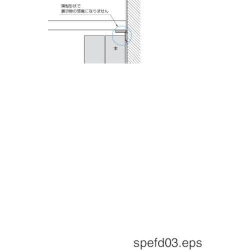 SUGATSUNE (120021678) SPE-FB20SWT 스테인레스 스틸 선반 SPE-FB20SWT 1 개