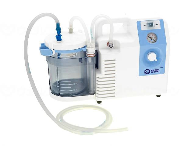 Blue Cross Emergency Tabletop Suction Device BM-1200W-2 Blue