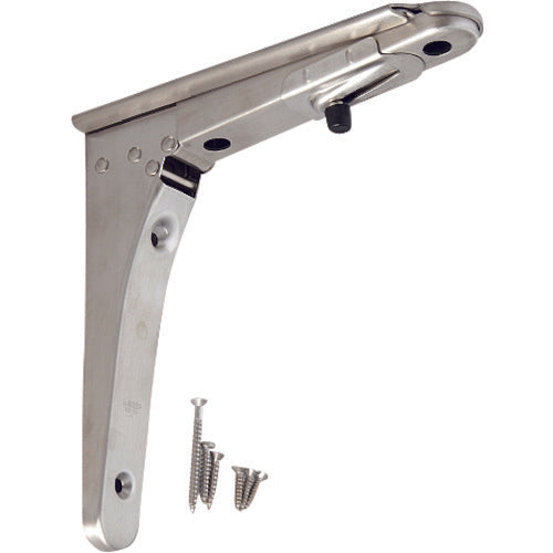 SUGATSUNE (120030111) BOS-180 스테인레스 스틸 접이식 선반 받침 BOS-180 1 개