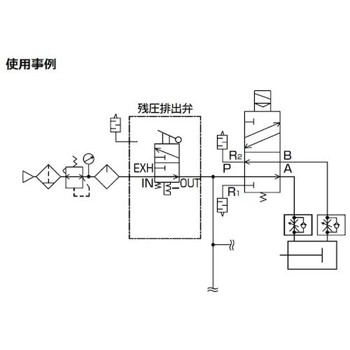 ＣＫＤ　残圧排出弁　白色シリーズ　V3000-10-W　1 個