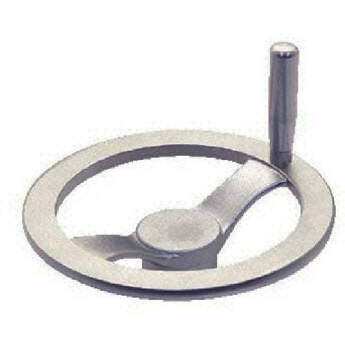 イマオ　ハンドル　ステンレスツースポークハンドル車（加工付）　ハンドル径１００ｍｍ　STH100-H15　1 個