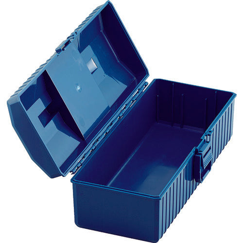 TRUSCO resin angle tool box blue YP-350 1 piece