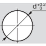 SUGATSUNE (210029551) LS76S-BE Wiring Hole Cap LS76S-BE 1 piece