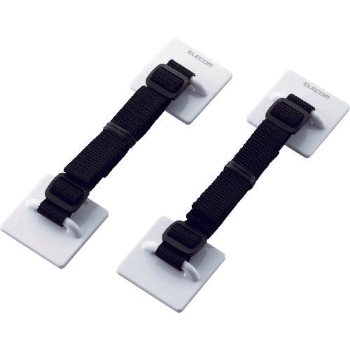 ELECOM TV용 내진 벨트 ~75V용 점착 씰 타입 2개입 TS-002N2 1상자