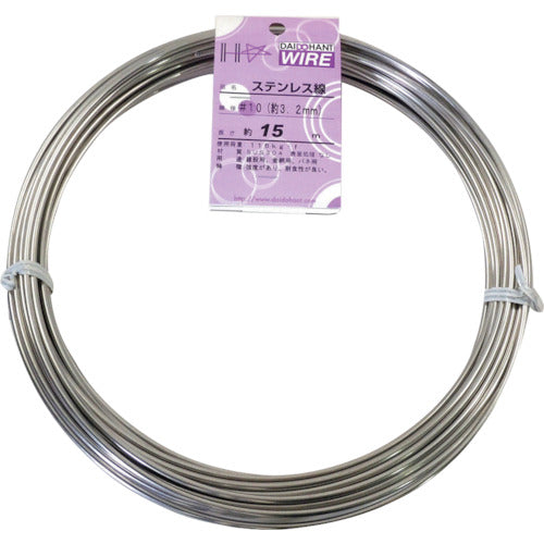 DAIDOHANT 스테인리스 선 1kg 권 #10 00057219 1 권