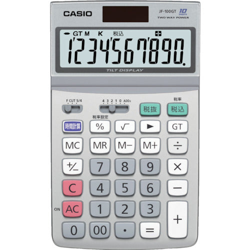 Casio Just Type Calculator JF-100GT-N 1 unit