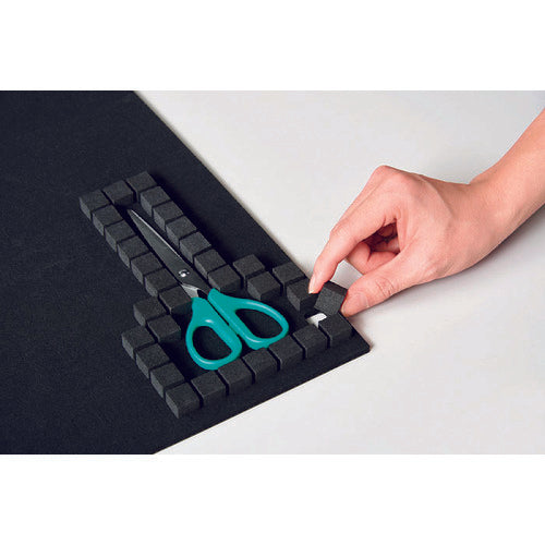 KING JIM Tool Organizing Block, Cleaning Mass, TB3415-BK, 1 piece