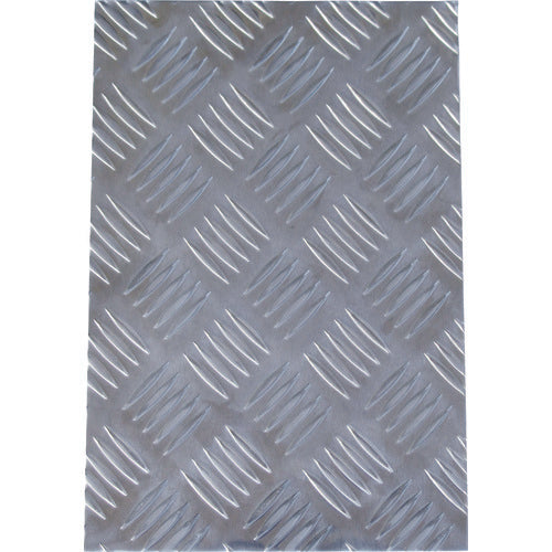 Alinco Aluminum Checkered Plate 450x900x2.0t CI490N2 1 sheet