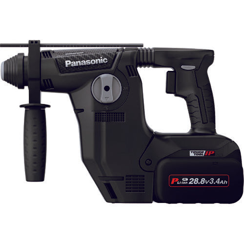 Panasonic 28.8V Rechargeable Hammer Drill, No Dust Collection Set, EZ7881PC2S-B, 1 unit