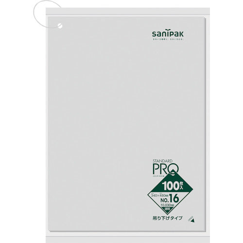 Sanipack L16H standard bag hanging type (0.03) No. 16 L16H-CL 1 pack