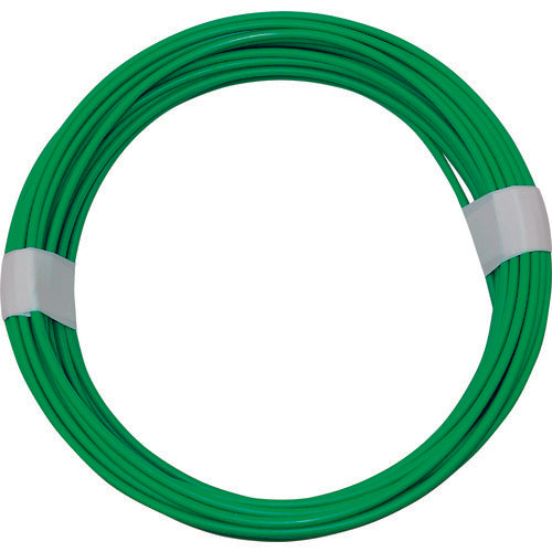 WAKI 컬러 와이어 녹색 번호 12 선 직경 2.5 ~ 2.6mm 길이 12m IW-323 1 권