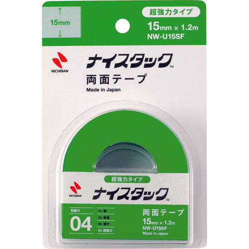 니티반 양면 테이프 나이스택 초강력 타입 NW-U15SF 15mmX1.2m NW-U15SF 1개