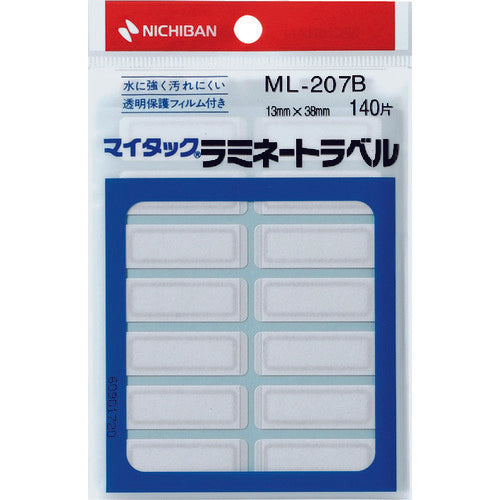 Nichiban My Tack Laminate Label ML207B ML-207B 1 PK