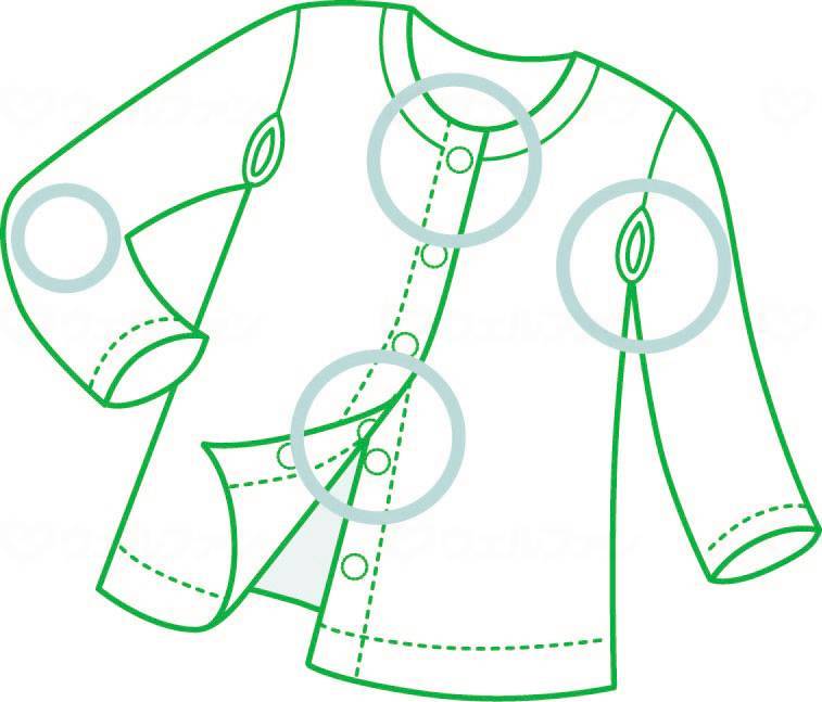 가와모토 산업 원터치 속옷 8분 소매 신사 바이트 M