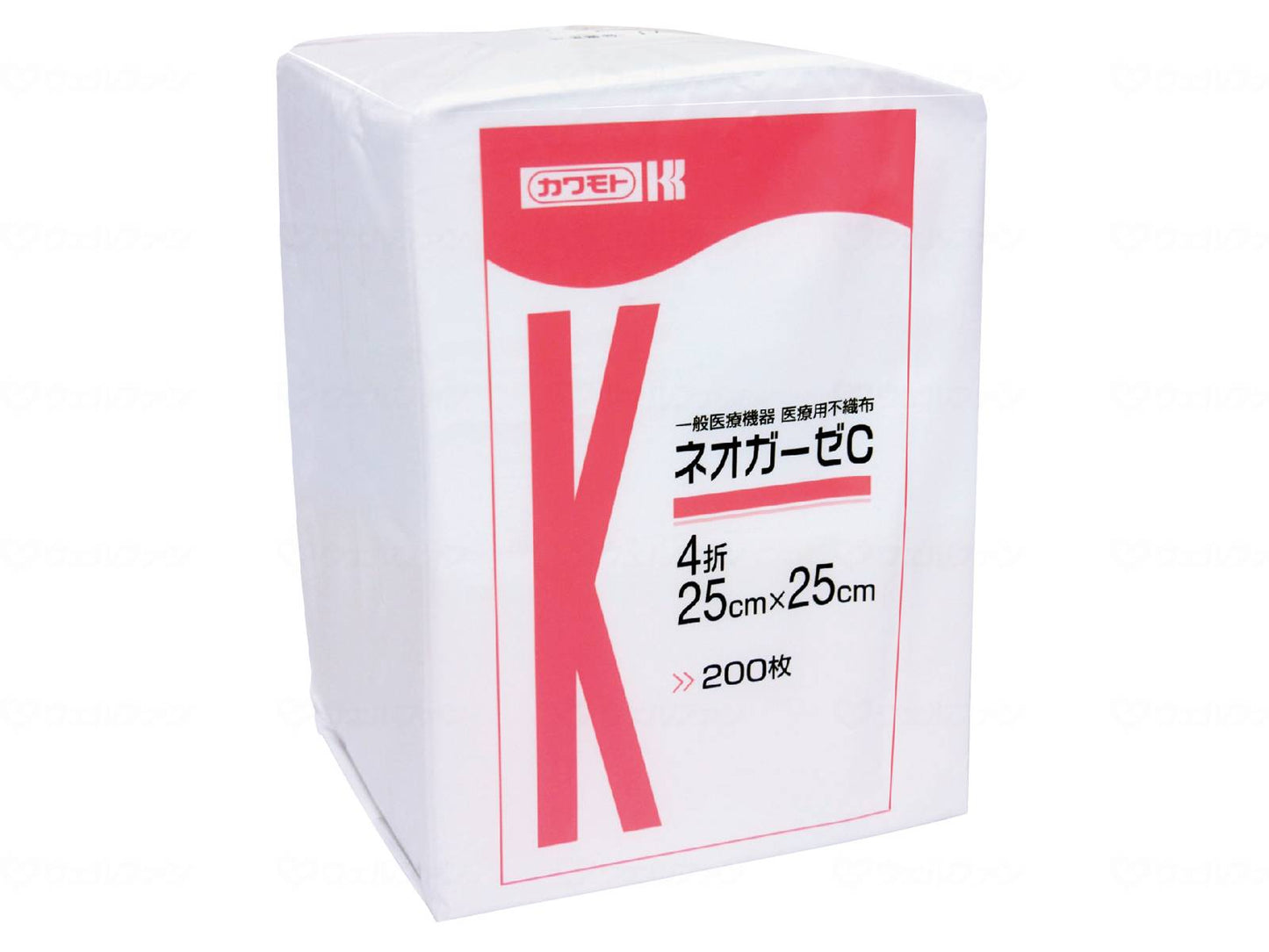 川本産業ﾈｵｶﾞｰｾﾞC　25cmX25ｃｍ　4折 ｹｰｽ