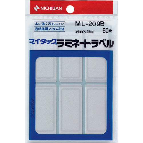 Nichiban Mytack Laminate Label ML209B ML-209B 1 PK