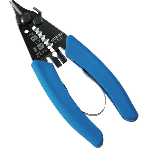 ＨＯＺＡＮ　ワイヤーストリッパー　より線用　P-970　1 丁