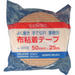 ＳＬＩＯＮＴＥＣ　布粘着テープ　ＮＯ．３３１０　５０ｍｍ×２５ｍ　　331000-DB-00-50X25　1 巻