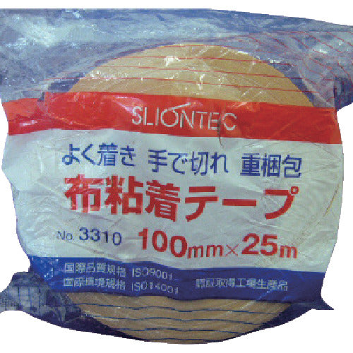 ＳＬＩＯＮＴＥＣ　布粘着テープ１００ｍｍ　331000-DB-00-100X25　1 巻