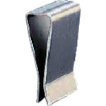 Okuoka Clip-type connecting bracket, stainless steel, OU-3S, 1 piece