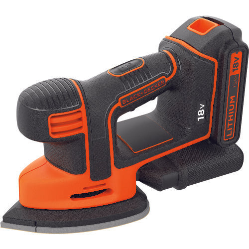 B/D 18V Cordless Mouse Sander (with charger and 1 battery) BDCDS18-JP 1 unit