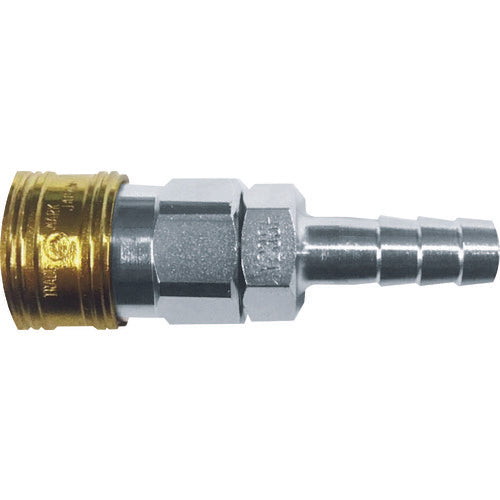 Yamato Metal Coupling BLY-C Series Color Coupling Socket (for Hose Installation) Yellow 10 Pieces Mating Hose Inch Size (inch) 1/4 BLY22-SH-Y 1 Piece