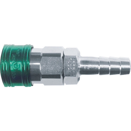 Yamato Metal Coupling BLY-C Series Color Coupling Socket (for Hose Installation) Green 10 Pieces Mating Hose Inch Size (inch) 1/4 BLY22-SH-G 1 Piece
