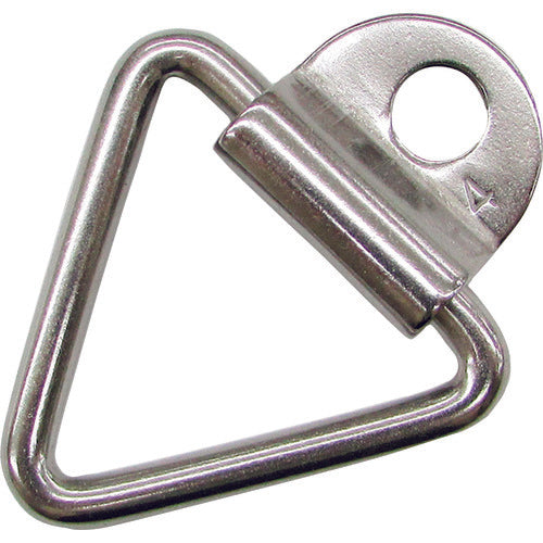 Mizumoto Eye Plate Stainless Steel Ground Hook TFT Load Capacity 0.1kN B-2682 1 pc