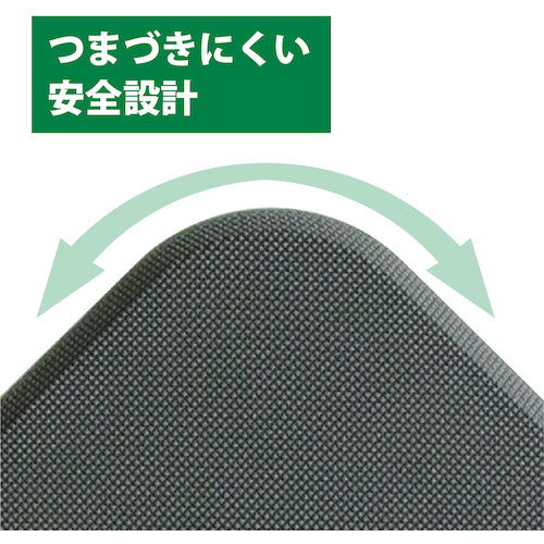 ＣＡＲ−ＢＯＹ　足腰マットラウンドコーナータイプ４５０ｘ５００　グレー　AM-455012GY　1 枚