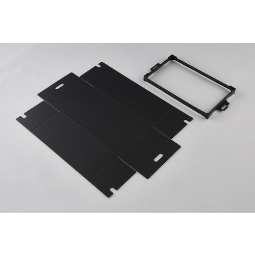 ＴＲＵＳＣＯ　導電性ダンボールプラスチックケース　４５Ｌ　ブラック　DP-560D-5N　1 Ｓ