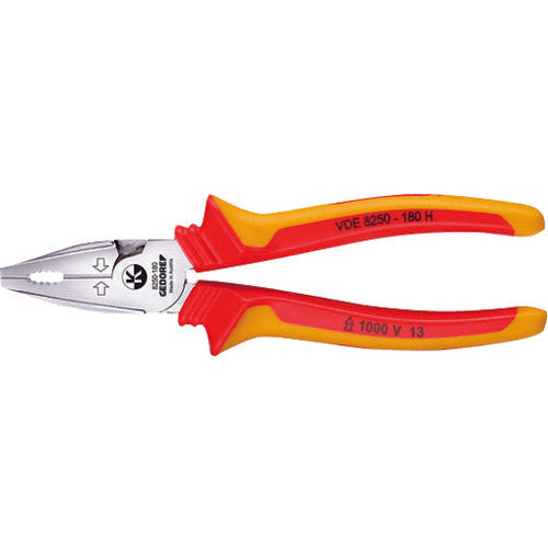 GEDORE Insulated pliers VDE8250H 180mm 1550950 1 piece