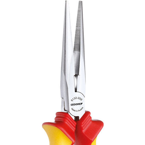 GEDORE Insulated Long Nose Pliers VDE8132H 160mm 1552112 1 piece