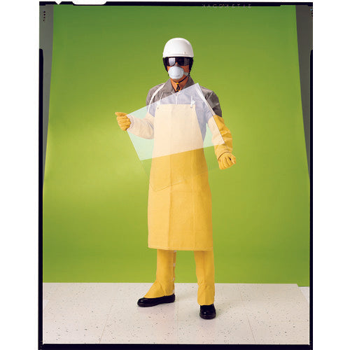 ＴＲＵＳＣＯ　アラミド耐切創保護具　胸付前掛　AR-MK　1 枚