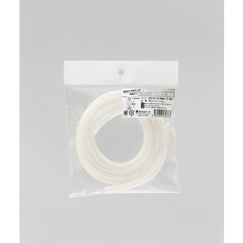 광실리콘 튜브 홈형 2mm용 2.4m KSCV2-2 1개