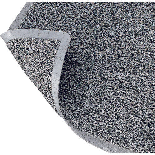 コンドル　屋外用細かい泥落し用マット　ロンソフトマット　＃１２　９００ｍｍ×１２００ｍｍ　グレー　F-129-12-GR　1 枚