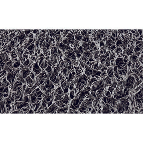 コンドル　屋外用細かい泥落し用マット　ロンソフトマット　＃６　６００ｍｍ×９００ｍｍ　グレー　F-129-6-GR　1 枚