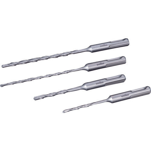 UNIKA SDS Plus UX (Cross) Set 3.4mm 3-Piece Set (160L) DP3-UX34L 1 S