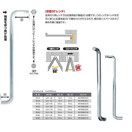 ワイズ　リピートレンチ　RP-15　1 個